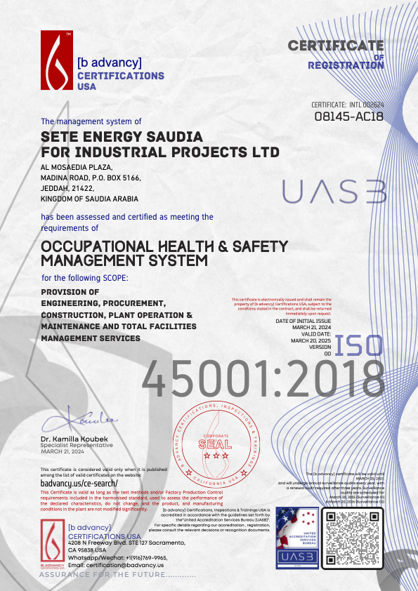 OCCUPATIONAL HEALTH & SAFETY MANAGEMENT SYSTEM